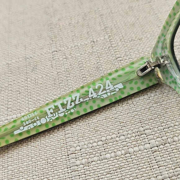 Lafont Women Glasses Frame ISSY & LA Black/ Green Tone Eyewear Made in France - Picture 10 of 12